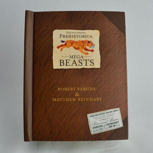 Mega-Beasts Robert Sabuda Matthew Reinhart Pop-Up Book UK - Picture 1 of 5